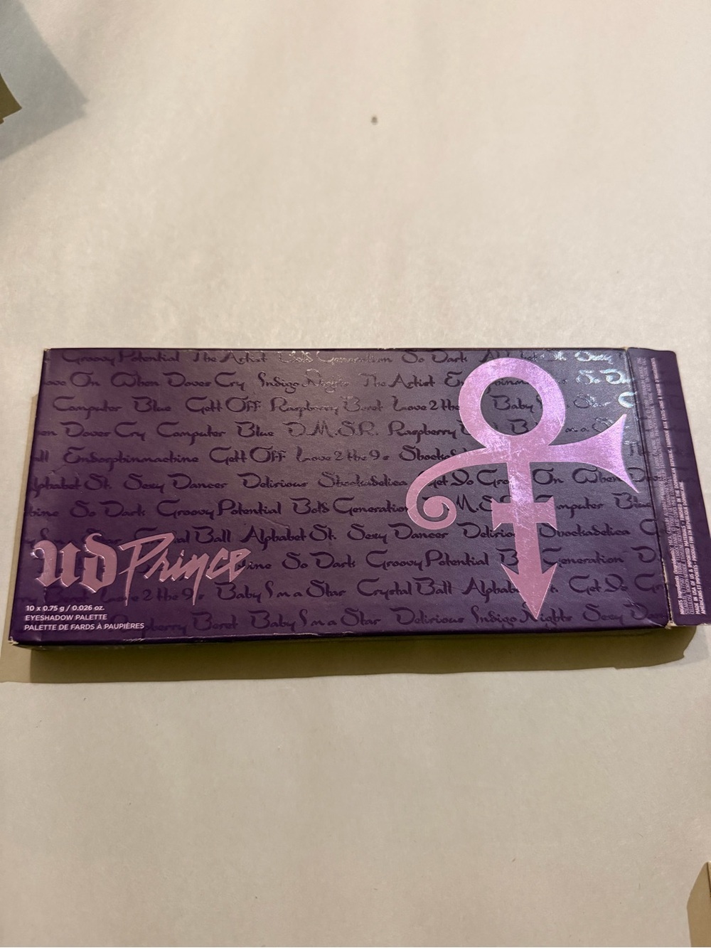 Urban Decay x Prince Purple Eyeshadow Palette NEW